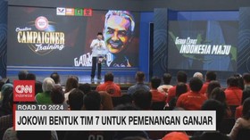 VIDEO: Jokowi Bentuk Tim 7 Untuk Pemenang Ganjar