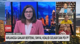 VIDEO: Airlangga Ganjar Bertemu, Sinyal Koalisi Golkar dan PDI-P?