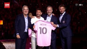VIDEO: Bela Inter Miami, Lionel Messi Gunakan Jersey Nomor 10