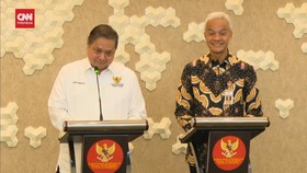 VIDEO: Ganjar Pranowo Bertemu Airlangga: Saya Kan Temen Lama