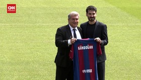 VIDEO: Gundogan Resmi Jadi Andalan Baru Barcelona