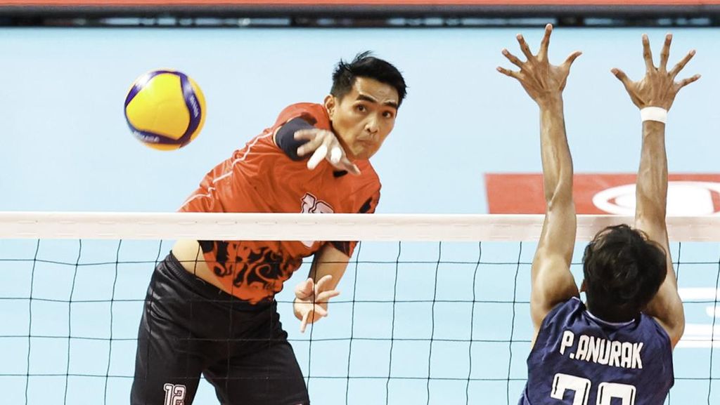 Hasil Final Voli: Dramatis, Indonesia Raih Perak Usai Dihajar Thailand