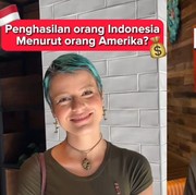Viral di TikTok, Bule Amerika Kaget Saat Tahu Rata-rata Gaji Orang Indonesia! Ini Katanya...