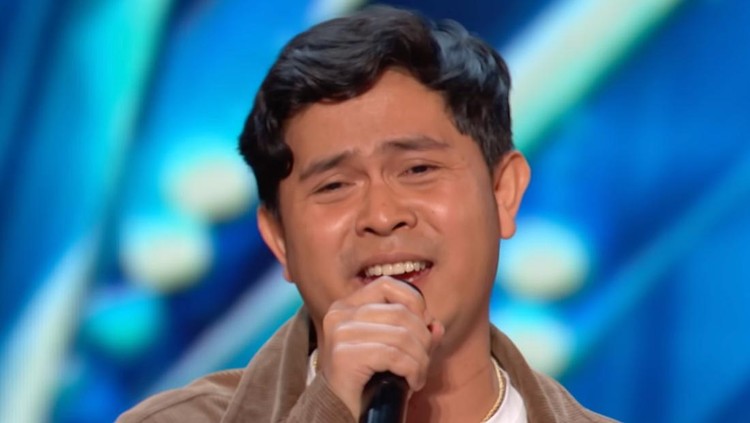 CAKRA KHAN saat audisi AGT 2023.