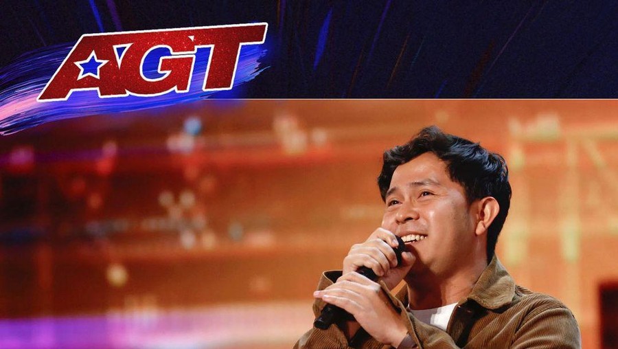 CAKRA KHAN saat audisi AGT 2023.