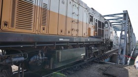 Perjalanan Kereta di Muara Enim Terganggu Imbas Besi Proyek Roboh