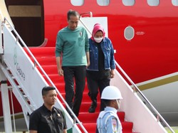 Jokowi-Iriana Tiba di Bengkulu, Ini Agendanya Selama 2 Hari