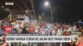 VIDEO: Kemeriahan Pawai Obor Malam Tahun Baru Islam