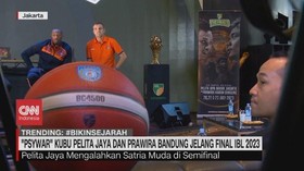 VIDEO: 'Psywar' Kubu Pelita Jaya & Prawira Bandung - Final IBL 2023
