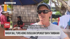 VIDEO: Masuk Bali, Turis Asing Dipungut Biaya Tambahan