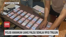 VIDEO: Polisi Amankan Uang Palsu Senilai Rp.15 Triliun