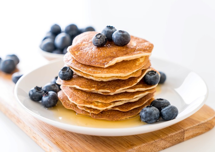 Oatmeal pancake menjadi salah satu menu diet sehat berbahan oatmeal yang mudah dibuat