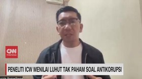VIDEO: Peneliti ICW Menilai Luhut Tak Paham Soal Antikorupsi