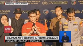 VIDEO: Tersangka KDRT Terhadap Istri Hamil Ditangkap