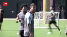 VIDEO: Latihan Perdana Lionel Messi Bersama Inter Miami