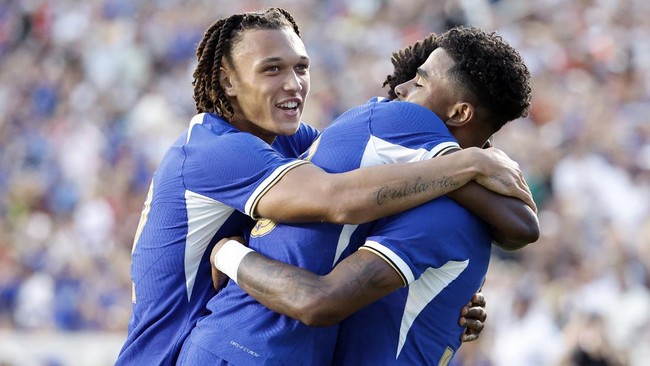 Chelsea berhasil mengalahkan Wrexham dengan skor 5-0 dalam laga pramusim bertajuk Florida Cup, Kamis (20/7) pagi WIB.