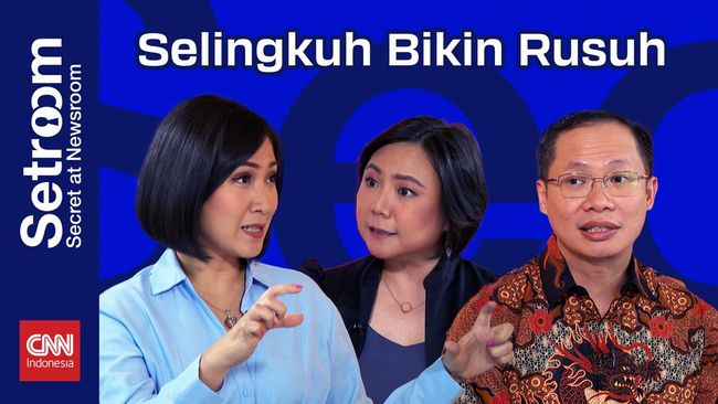 Perselingkuhan ramai jadi perbincangan dalam beberapa waktu ke belakang. CNNIndonesia.com akan membahas topik perselingkuhan dalam diskusi Secret at Newsroom.