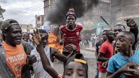 FOTO: 'Tercekik' Biaya Hidup Tinggi, Warga Kenya Protes Pemerintah