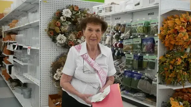 Jayne Burns: 101-Year-Old Fabric Cutter at Joann Fabric and Crafts