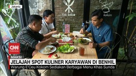 VIDEO: Jelajah Spot Kuliner Karyawan di Bendungan Hilir
