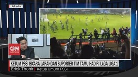 VIDEO: Ketum PSSI Bicara Larangan Suporter Tim Tamu Hadiri Laga Liga 1