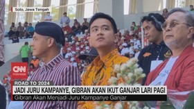 VIDEO: Jadi Juru Kampanye, Gibran Akan Ikut Ganjar Lari Pagi