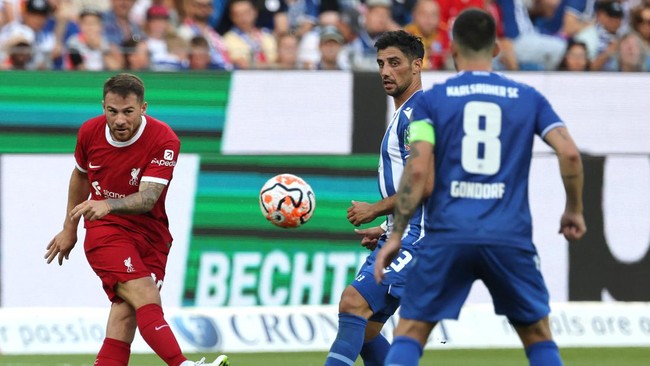 Pemain Liverpool, Alexis Mac Allister menyindir kompatriotnya yang bermain di Tottenham Hotspur, Cristian Romero.