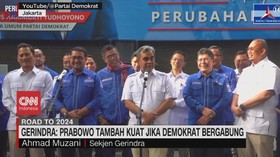 VIDEO: Gerindra: Prabowo Tambah Kuat Jika Demokrat Bergabung