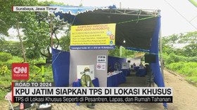 VIDEO: KPU Jatim Siapkan TPS di Lokasi Khusus