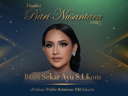Btari Sekar Ayu Ingin Jadi Inspirasi Wanita Indonesia Lewat Putri Nusantara 2023