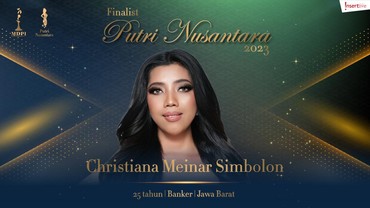 Ikuti Putri Nusantara 2023, Christina Punya Harapan Besar untuk Indonesia