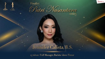 Lewat Putri Nusantara 2023, Jennifer Calista Ingin Tingkatkan Minat Kopi Lokal