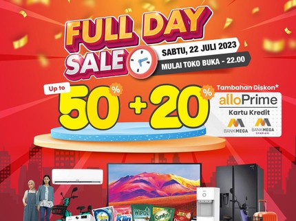 Transmart Full Day Sale Tak Hanya Diskon Besar-besaran, Ada Event untuk Bunda dan Si Kecil