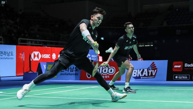 Semifinal Korea Open 2023: Fajar/Rian vs Kang/Seo