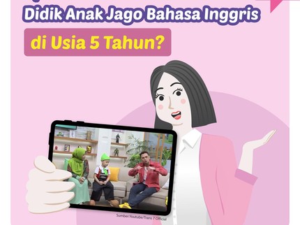 Apa Rahasia Ibunda Omar, Didik Anak Jago Bahasa Inggris di Usia 5 Tahun?