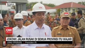 VIDEO: Jokowi Sebut Wajar Jalan Provinsi Banyak yang Rusak