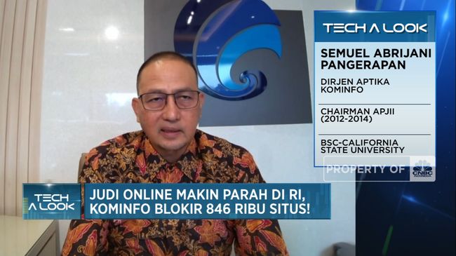 Judi Online RI Makin Parah, Kominfo Blokir 846 Ribu Situs!