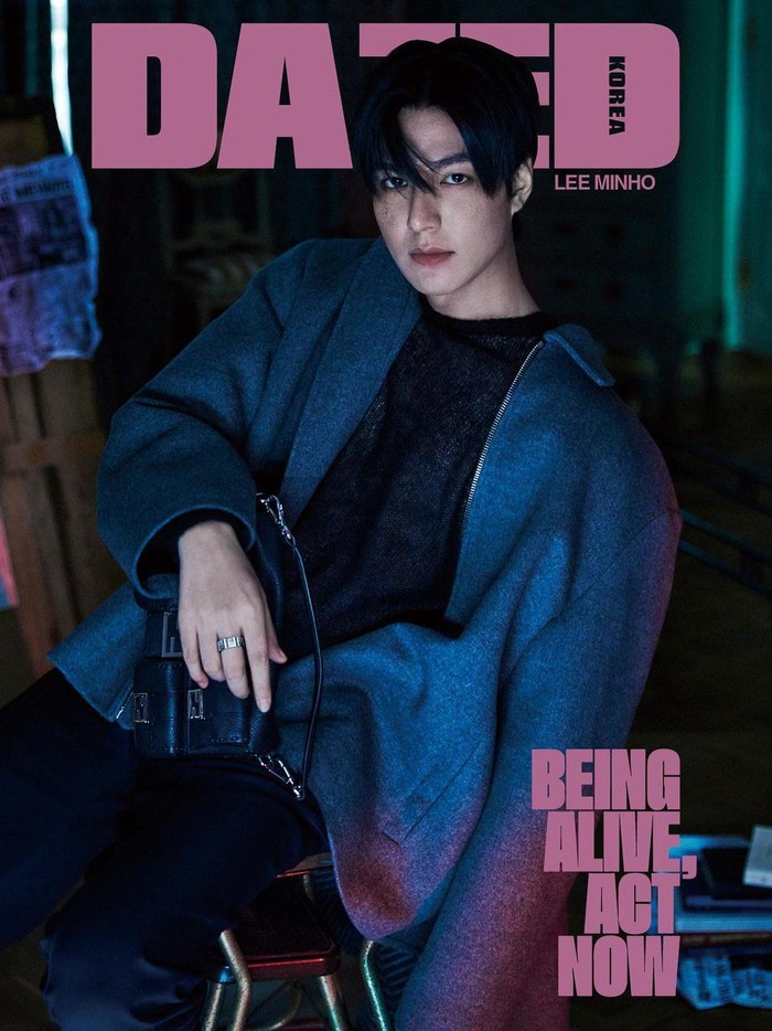 Lee Min Ho menampilkan pesona karismatiknya lewat pemotretan bersama Dazed Korea yang juga bekerjasama dengan brand mewah, Fendi./ Foto: Yoon Ji Yong/instagram.com/dazedkorea