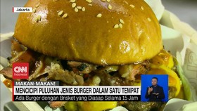 VIDEO: Mencicipi Puluhan Jenis Burger dalam Satu Tempat