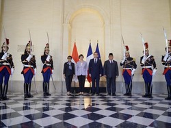 Prabowo dan Menlu Retno Gelar Pertemuan 2+2 di Paris hingga Bertemu Macron