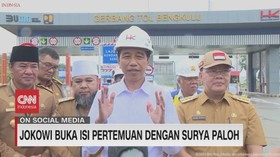 VIDEO: Jokowi Buka Isi Pertemuan Dengan Surya Paloh