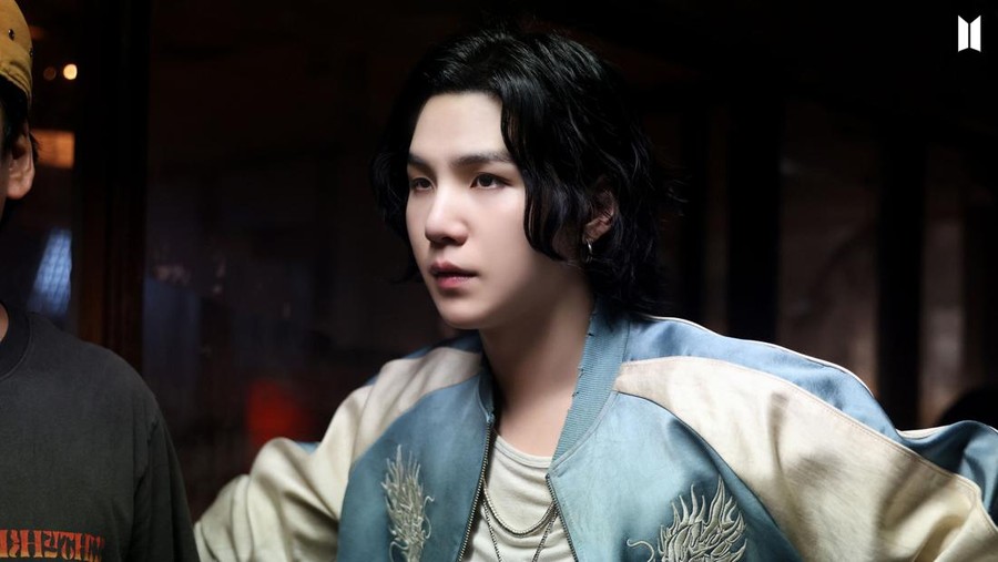 SUGA BTS syuting MV 