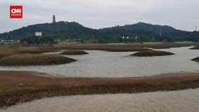 VIDEO: Danau Poyang China Makin Kering Imbas Cuaca Panas