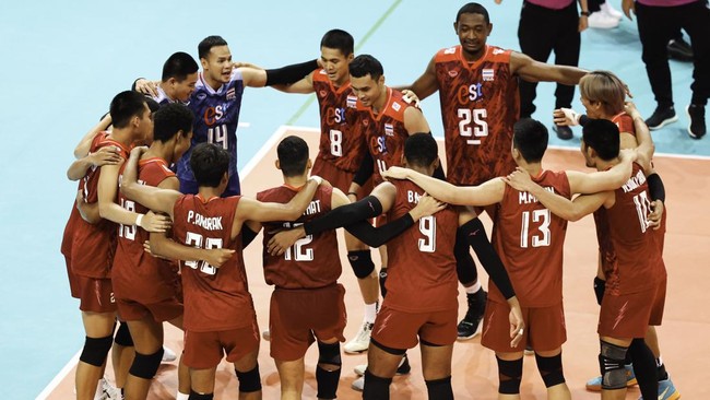 Thailand tersingkir dari persaingan FIVB Challenger Cup 2023 setelah takluk dari tuan rumah Qatar di Aspire Ladies Sports Hall, Jumat (28/7).