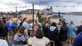 FOTO: Jelajah Bangunan Tua di Kota Stockholm Swedia