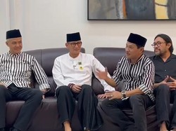 Ganjar Bertemu Sandiaga di Rumah Mantan Bupati Bogor