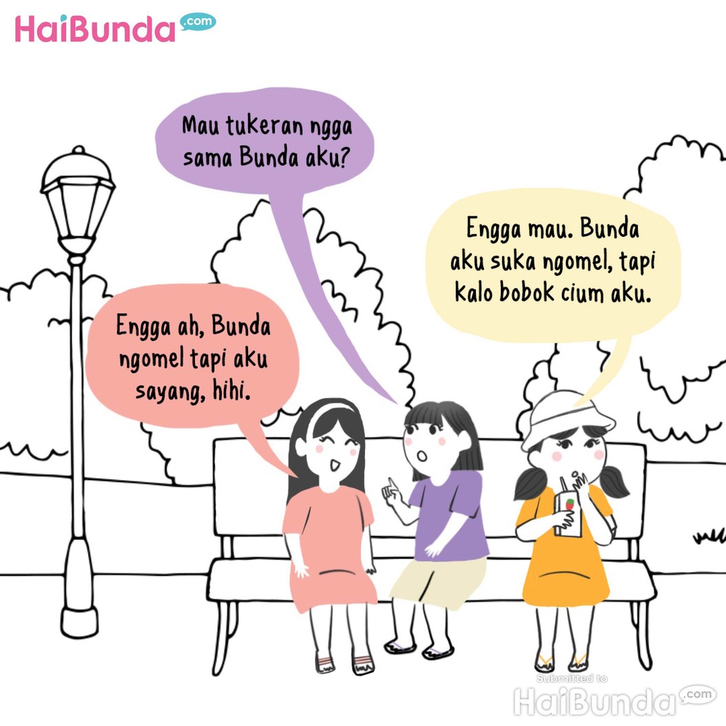 Komik: Bunda Kamu Suka Ngomel Nggak?