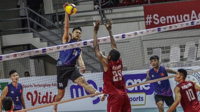 Vietnam berhasil balas dendam ke Thailand saat tampil di SEA V League Seri 2 2023 di City of Santa Rosa dengan skor ketat 3-2.