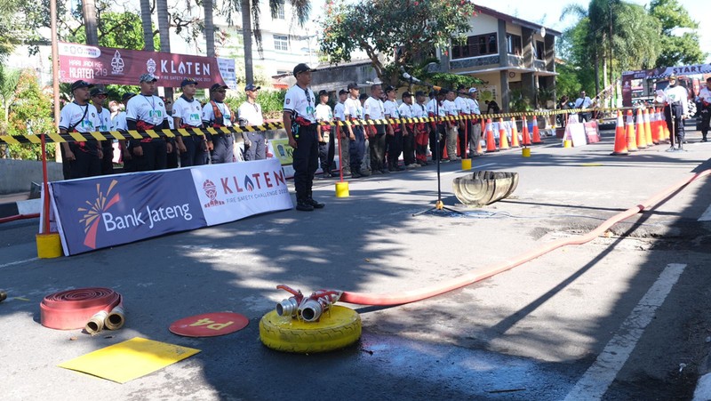 26 Grup Adu Skill Atasi Kebakaran di Klaten Fire Safety Challenge 2023
