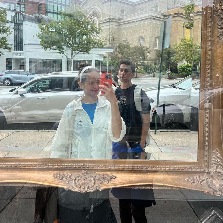 <p>Enzy Storia kini menetap di Amerika Serikat usai menikah dengan suami diplomat, Maulana Kasetra. Sejak tinggal di negari Paman Sam, Enzy kerap membagikan aktivitasnya ke publik. (Foto: Instagram @enzystoria)</p>
